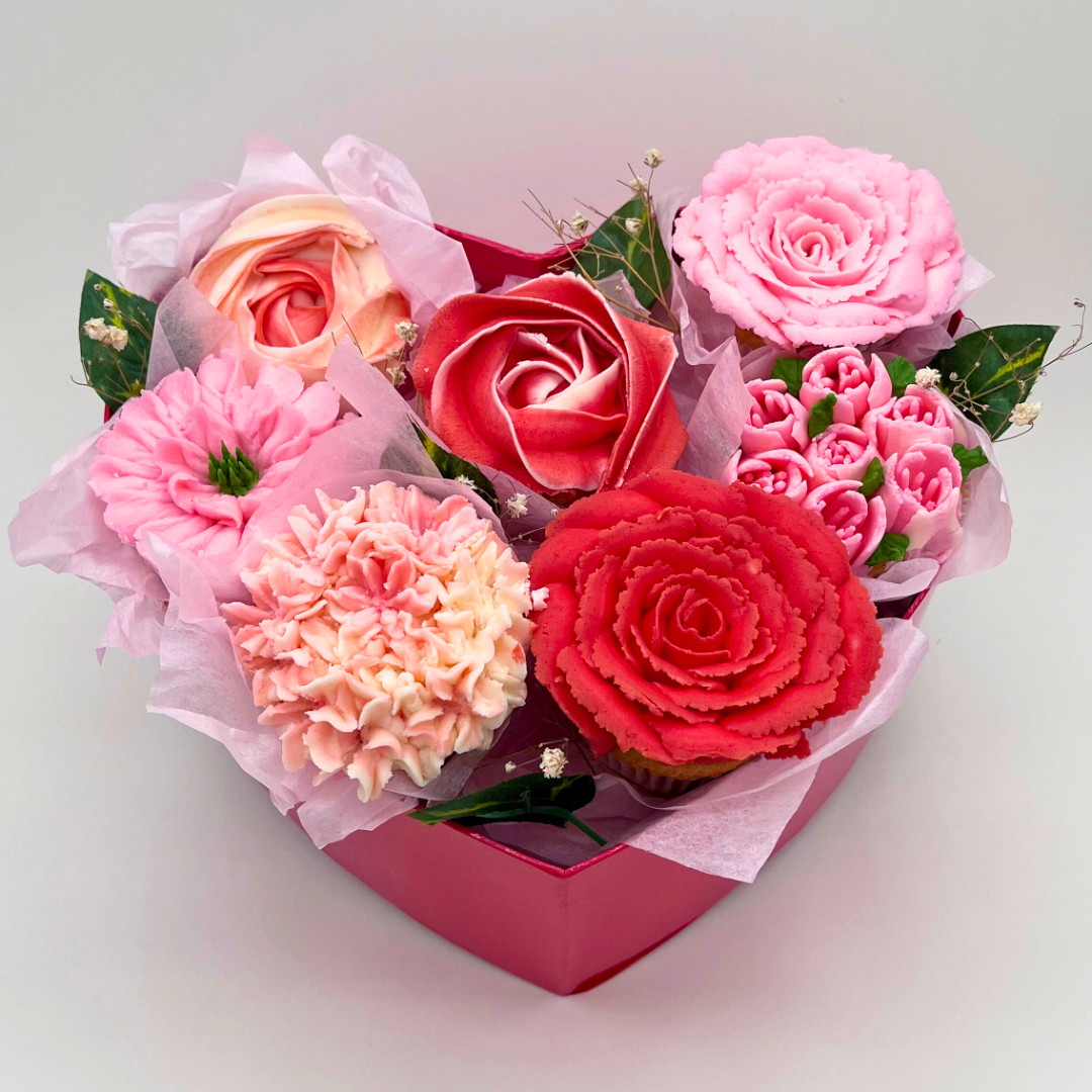 Cupcake Flower Box